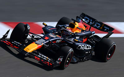 Max Verstappen of the Netherlands driving the (1) Oracle Red Bull Racing RB20 on track during day one of F1 Testing at Bahrain International Circuit on February 21, 2024