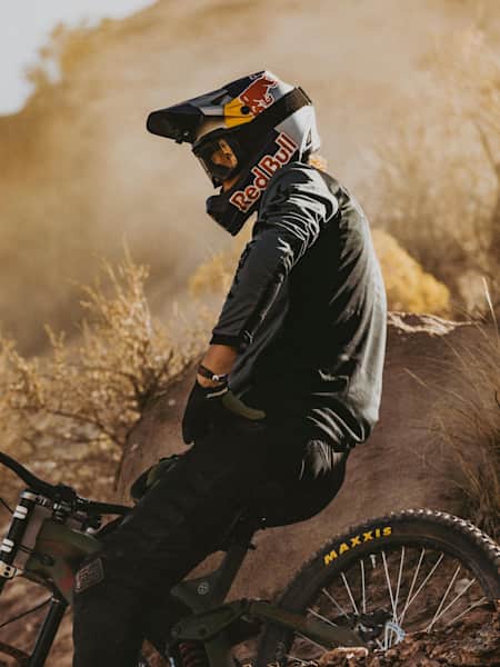 Pre Rampage jitters with debut rider Emil Johansson