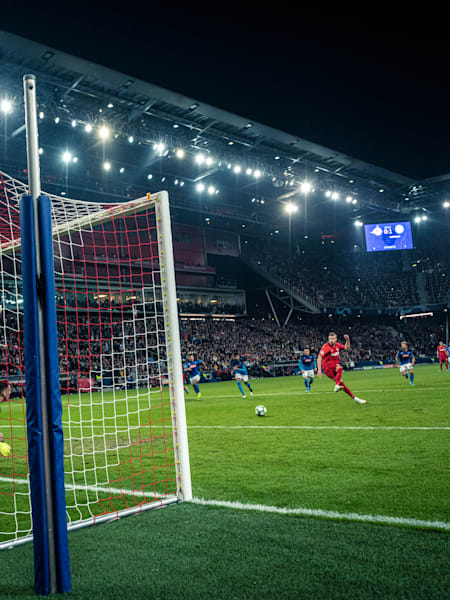 UEFA Champions League match against SSC Neapel in Salzburg, Austria