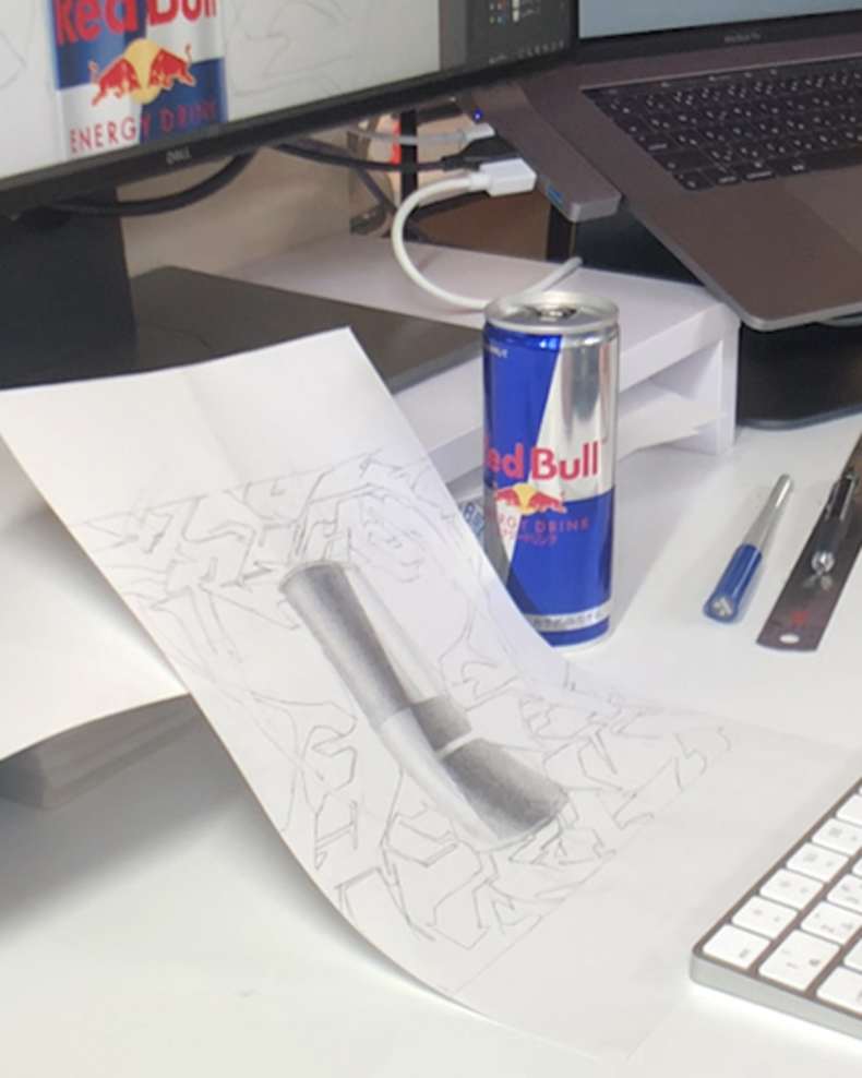 Fashion Red Bull