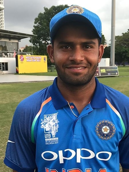 Himanshu Rana plays for the India Under-19 cricket team