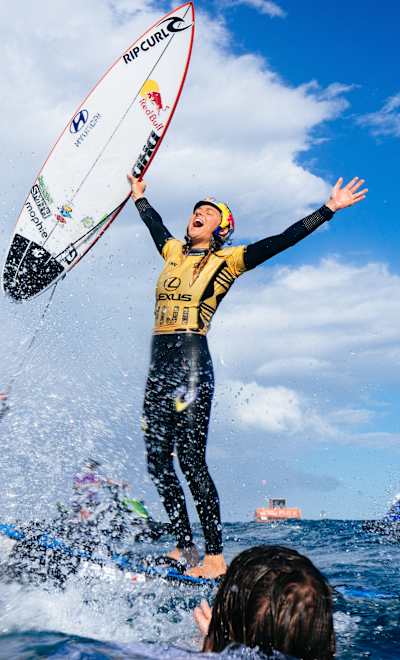 Molly Picklum celebrates success at the 2025 WSL Finals Fiji 