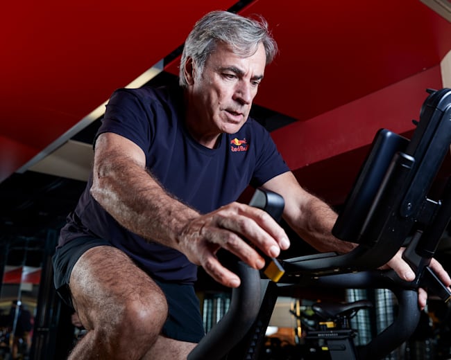 Carlos Sainz in training for Dakar Rally 2020 interview