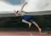 Karsten Warholm during a training session in Tenerife in 2024