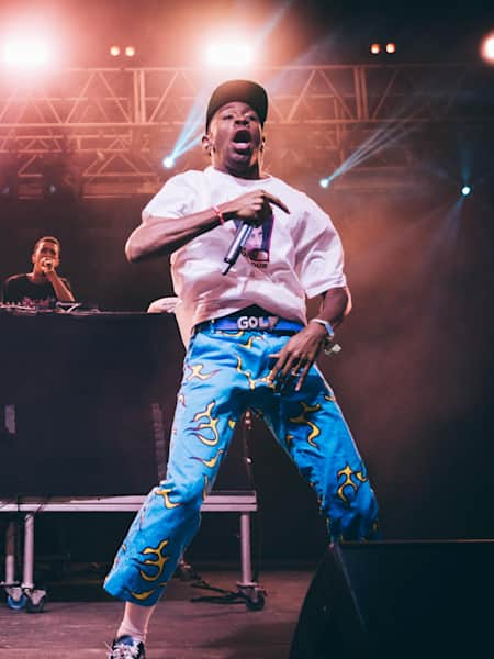 Tyler, the Creator Performs at Bonnaroo.