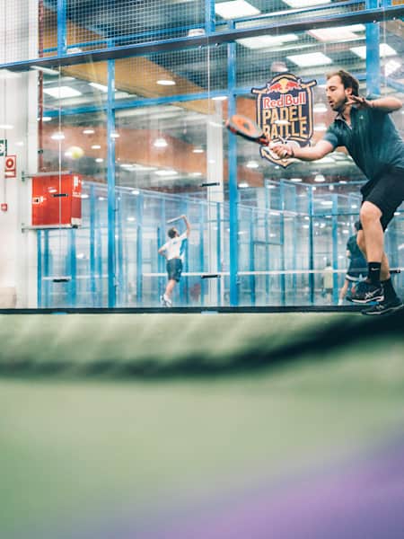 Competitors at Red Bull Padel Battle - Madrid