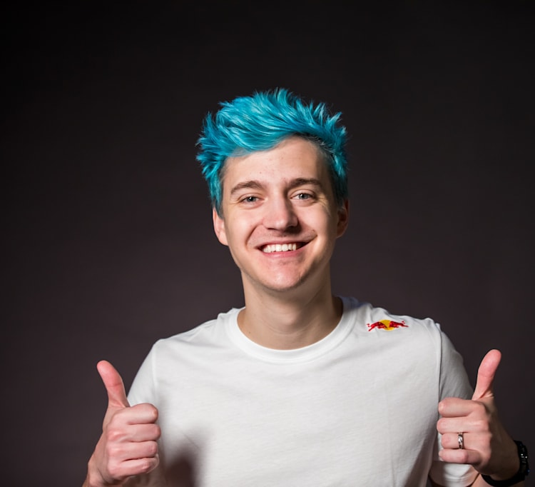 Tyler Ninja Blevins Fortnite Red Bull Profile