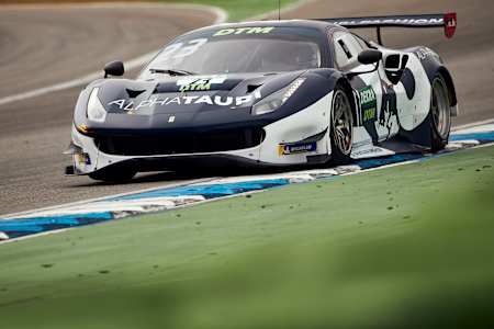 Alex Albon will race the stunning Ferrari 488 GT3 in AlphaTauri colours at Monza with Nick Cassidy featuring in later races.