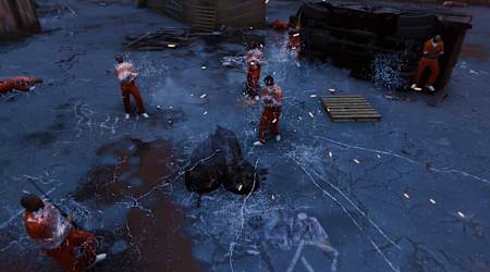 A screenshot of the Spider-Man PS4 web bomb gadget