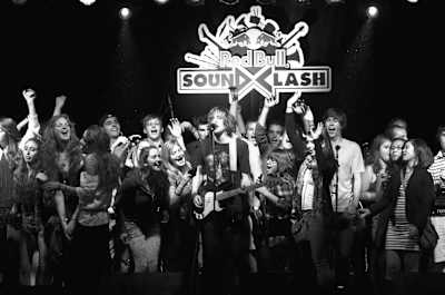 Tokyo Police Club performing live at Red Bull SoundClash 2010 Boston, Massachusetts.