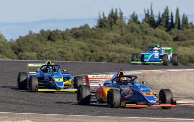 Yuto Nomura racing French F4 in Ledenon 2022