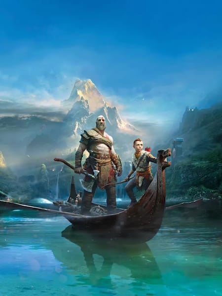 Kratos and Atreyus arrive by boat!