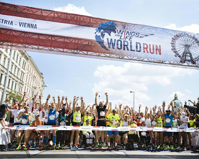 Red Bull TV LIVE Wings for Life World Run 7. Mai
