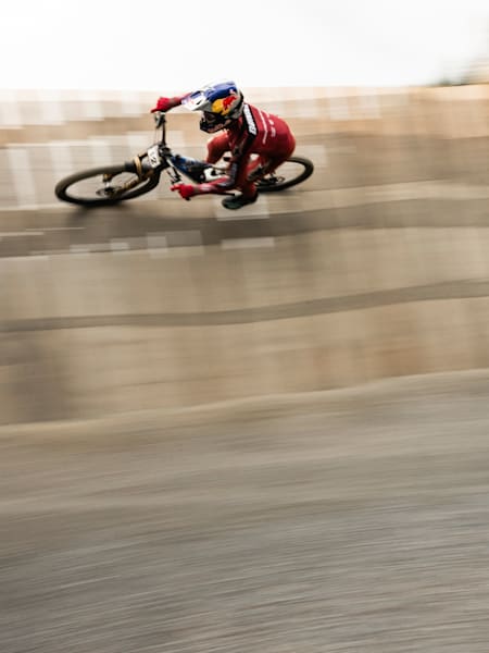 Ronan Dunne at UCI DH World Cup in Leogang, Austria on June 09, 2024