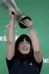 2019シーズン ブラジルGP：優勝コンストラクターを代表して表彰台に登壇したシュミッツ