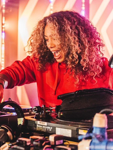 DJs HAAi and Jayda G peform a set at Red Bull Music Odyssey.