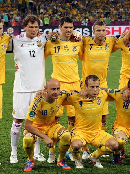 Збірна України перед матчем зі Швецією