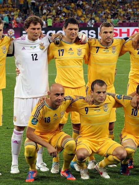 Збірна України перед матчем зі Швецією