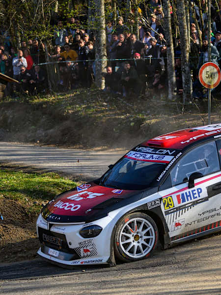 Yohan Rossel claimed an historic maiden WRC2 victory for Lancia