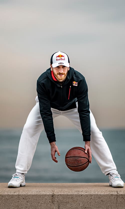 Wael Arakji poses for a portrait during a photoshoot in Beirut, Lebanon, on March 21, 2022.