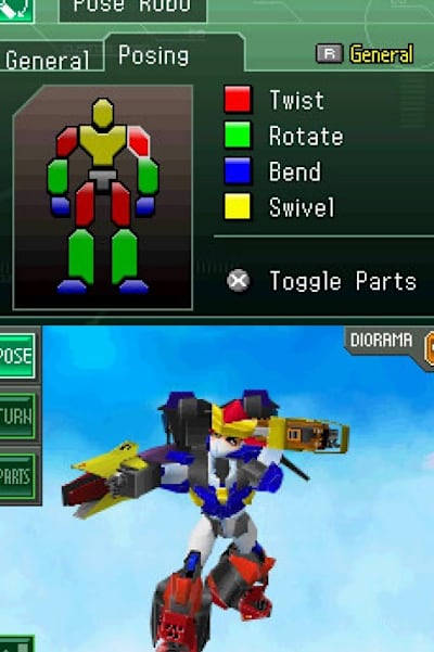 パーツと能力のカスタマイズも魅力だった