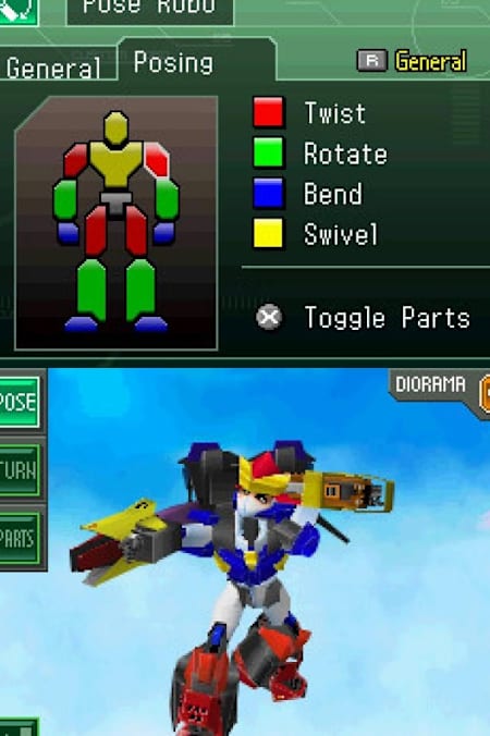 パーツと能力のカスタマイズも魅力だった