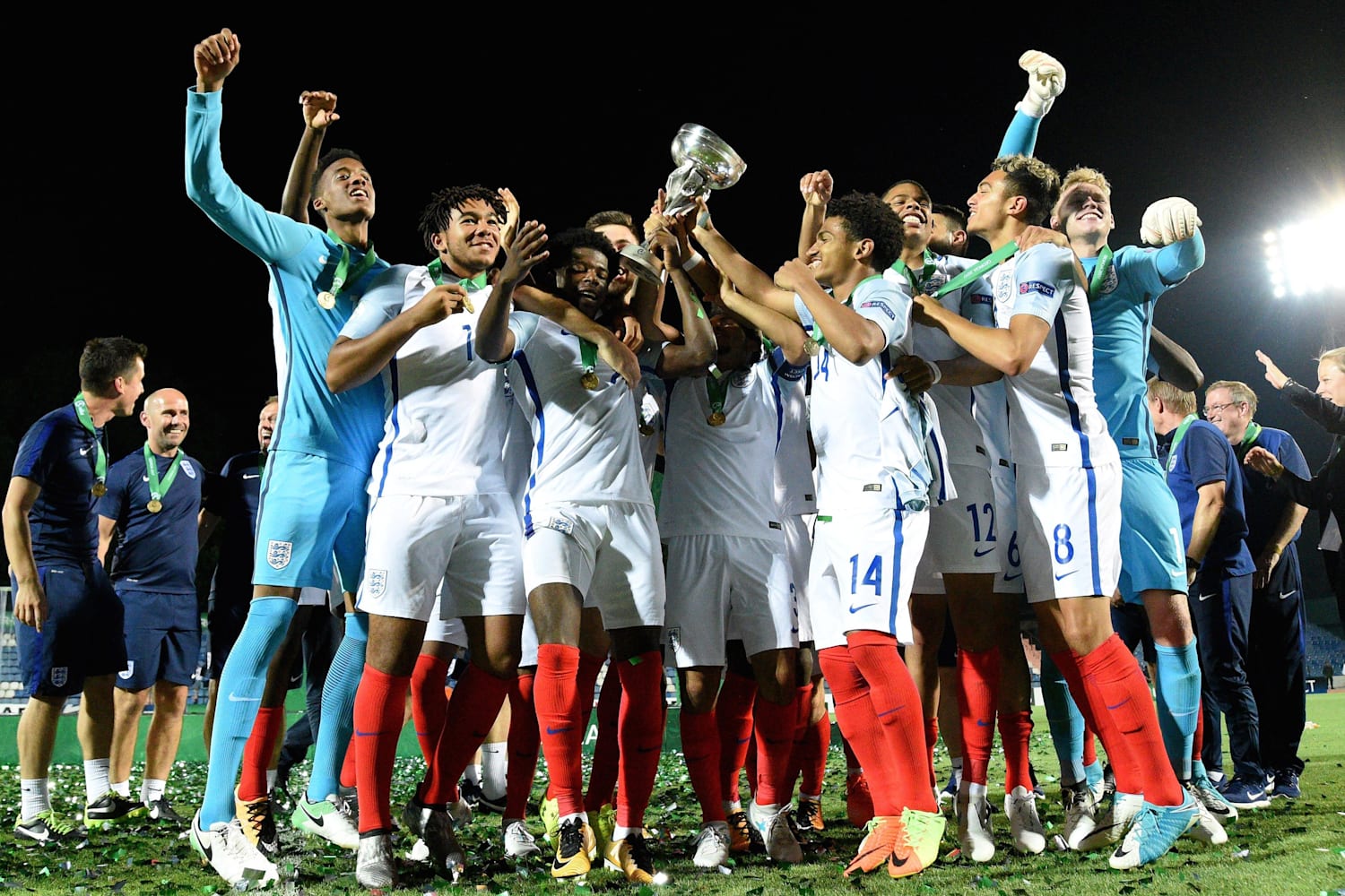 England U19 Euro Champions: Are they FIFA17 wonderkids?
