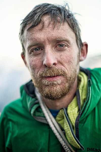 A portrait of renowned American climber Tommy Caldwell.