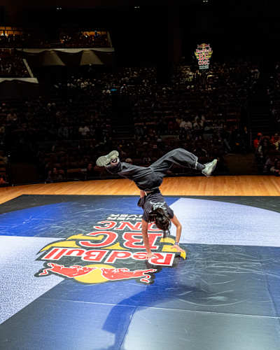 Janada competes at Red Bull BC One in Denver, Colorado