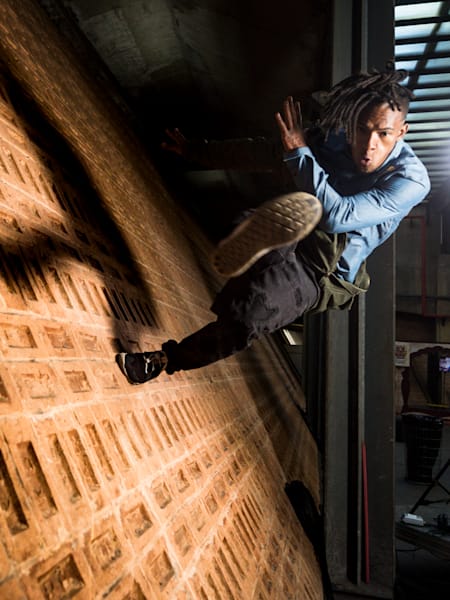 B-Boy Neguin în timpul unei tabere Red Bull BC One Camp în São Paulo