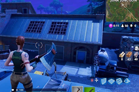 Check on top of the piles of cars for loot