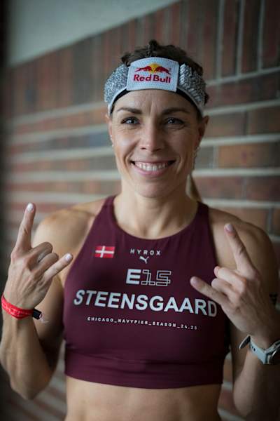 Ida Mathilde Steensgaard poses for a portrait during the 2025 HYROX World Championship in Chicago, USA.