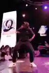 Hendrickx krumping at the Red Bull Dance Your Style 2018 Brussels, Belgium.