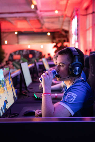 Participante durante la Final Nacional Red Bull en Vilvoorde, Bélgica, 27 de mayo de 2024.