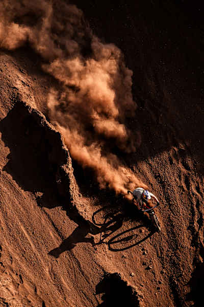 Hannah Bergemann performs in Antofogasta, Chile on March 10, 2024.