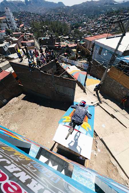 Johny Salido performs during Red Bull Guanajuato Cerro Abajo in Guanajuato, Mexico on March 23, 2024.