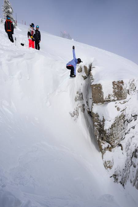 Madison Blackley being the Queen of snowboard