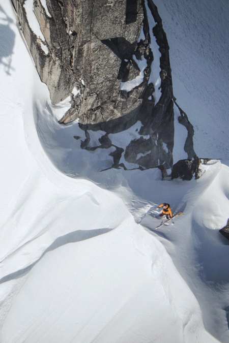 A helidrop in Teton Gravity Research's Rogue Elements film