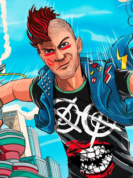 Box art of Sunset Overdrive.