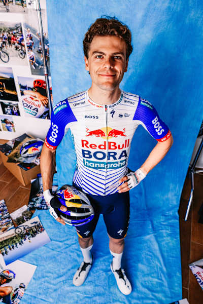 Arne Marit poses for a portrait in Fuschl, Austria on October 21, 2025.