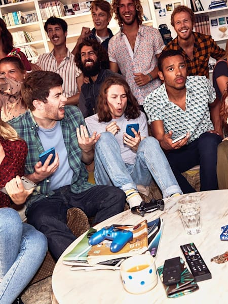 Typischer Spieleabend mit PlayLink