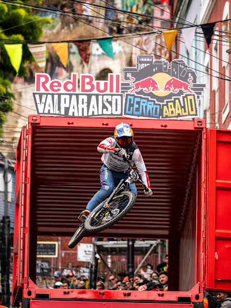 Pedro Burns during Red Bull Valparaiso Cerro Abajo, in Valparaiso, Chile on March 2, 2025.
