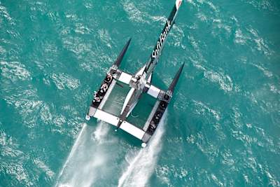 We promise, it's not a rocketship – it’s a sailboat.
