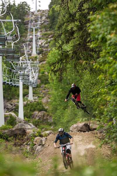 Catching air in Järvsö