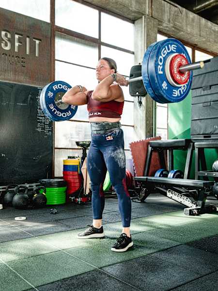 A súlyemelés is a CrossFit eleme