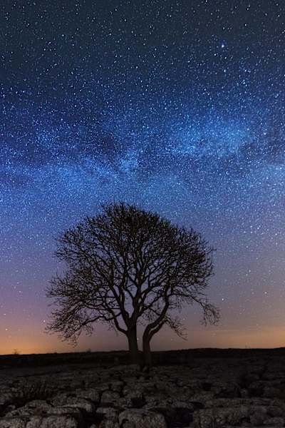 A shot of the cosmos from Malham, Yorkshire