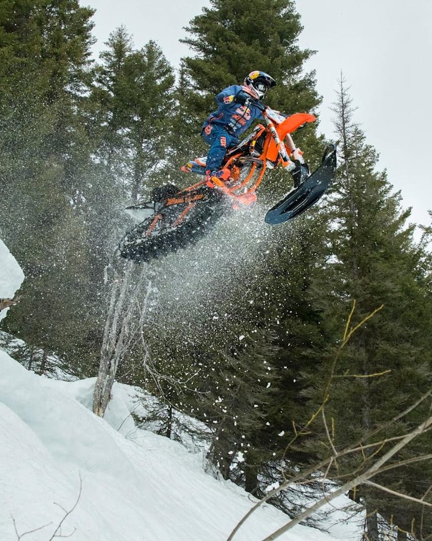 ronnie renner snow bike