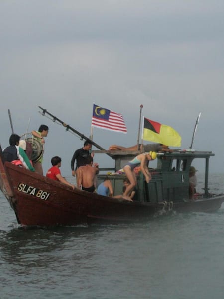 Your teammates on the boat may get seasick.