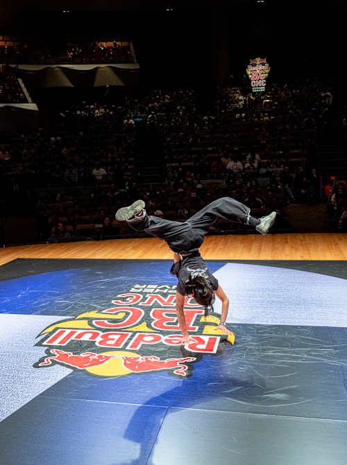 Janada competes at Red Bull BC One in Denver, Colorado