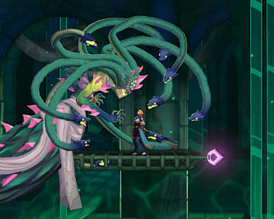 Screenshot aus Castlevania Belmont's Curse 
